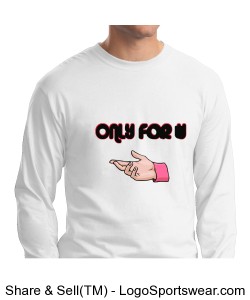5186 - Hanes Beefy Long Sleeve T-Shirt Mens Save Design Zoom